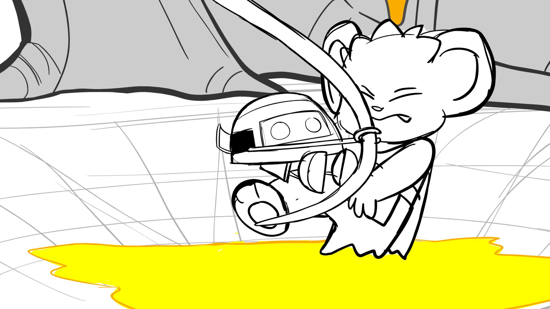 Fun with Nubs — Ep. 112, lámina 125, storyboard by Melissa Ballesteros